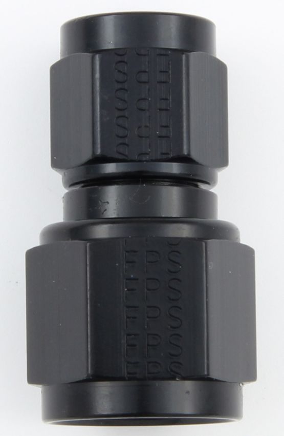 FRAGOLA FRG496107-BL #6 x #8 Female Swivel Connector Black