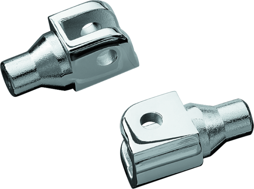 Kuryakyn 7939 Tapered Peg Adapter Front Chrome