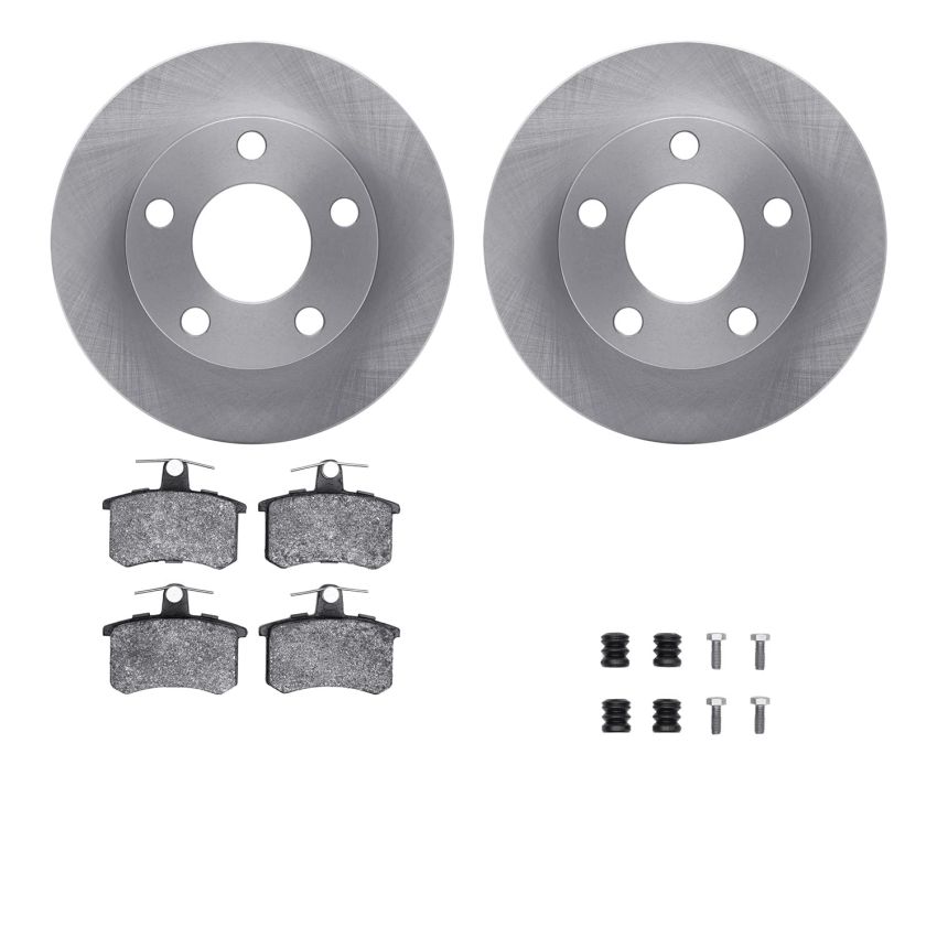Dynamic Friction 6612-74052 Rotor Kit