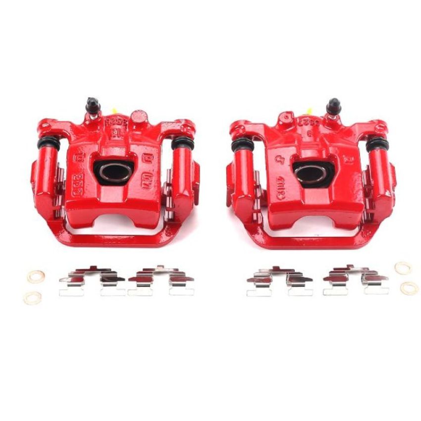 PowerStop S3582 Red Powder Coated Calipers