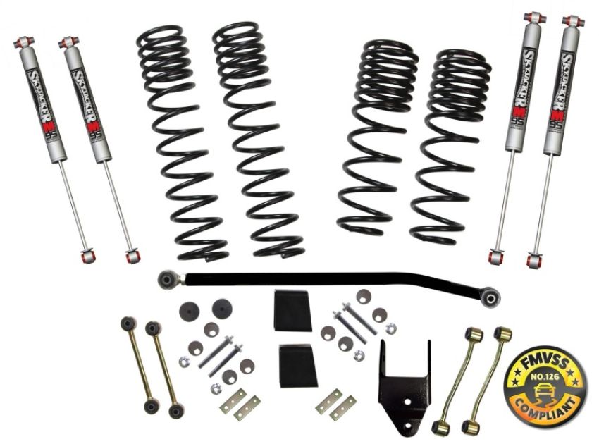 Skyjacker JL35BPMLT 2018 Jeep Wrangler (JL) 2DR 3.5in Suspension Lift Kit w/M95 Shocks