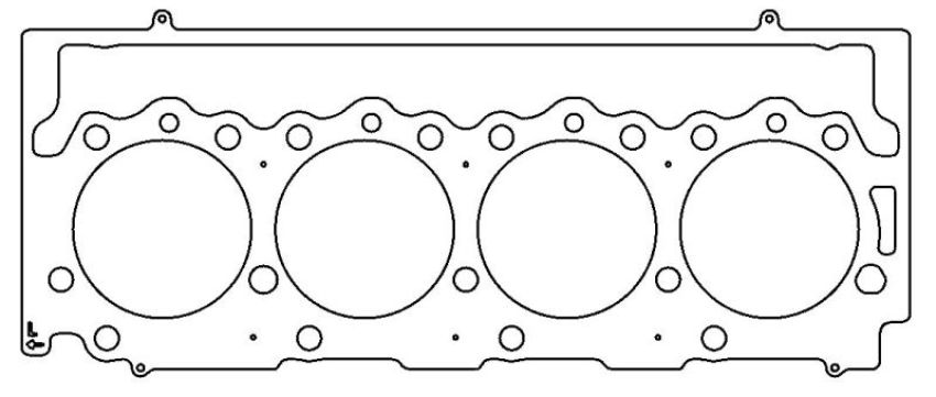4.100 MLS Head Gasket LH - GM 6.5L Diesel