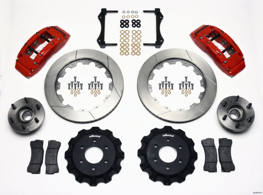 Wilwood 140-9072-R TC6R Front Kit 16.00in Red 2004-2008 Ford F150