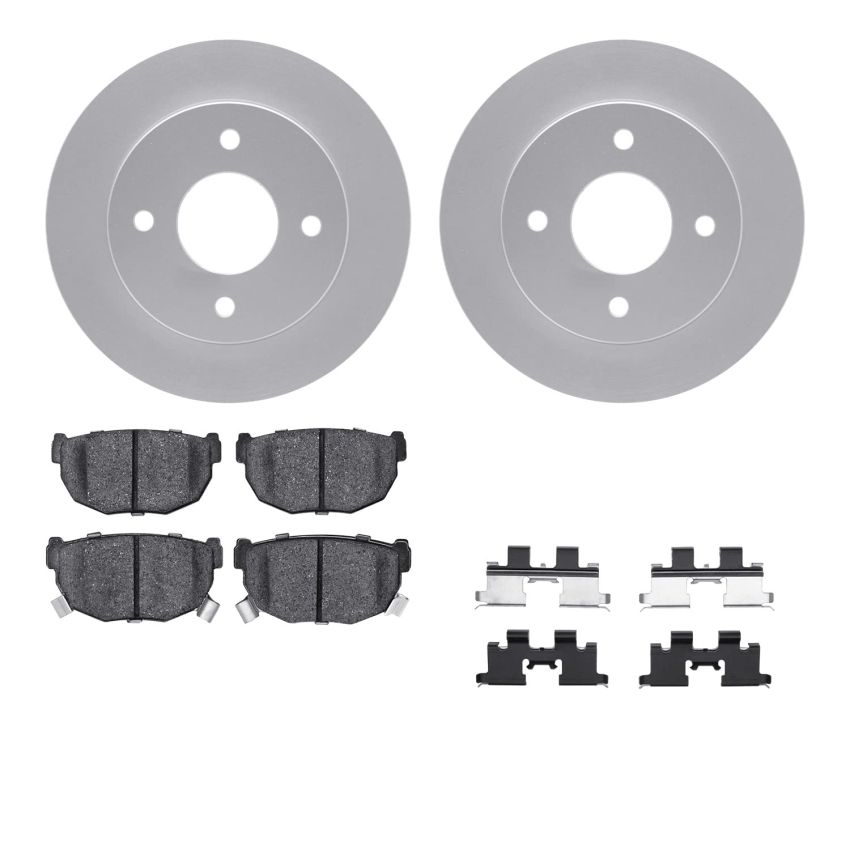 Dynamic Friction 4512-67077 Rotor Kit