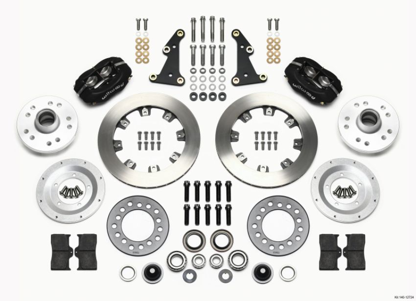 Wilwood 140-12724 Forged Dynalite Front Kit 11.75in 41-56 Packard