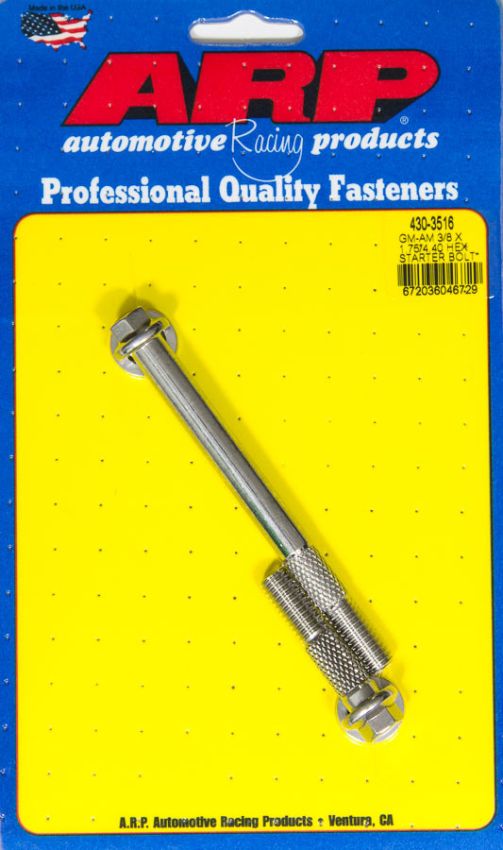 ARP ARP430-3516 S/S Starter 6pt Bolt Kit 3/8-16 x 4.400 UHL