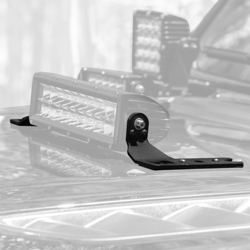 Go Rhino 732100T 18-20 Jeep Wrangler JL/JLU/Gladiator JT Light Mount - 10in Double Row