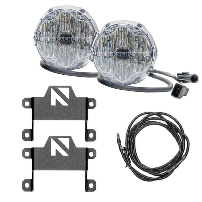 ARB V3BC1KWSO Ford Bronco Nacho SAE Only Plug N Play Fog Light Kit - White