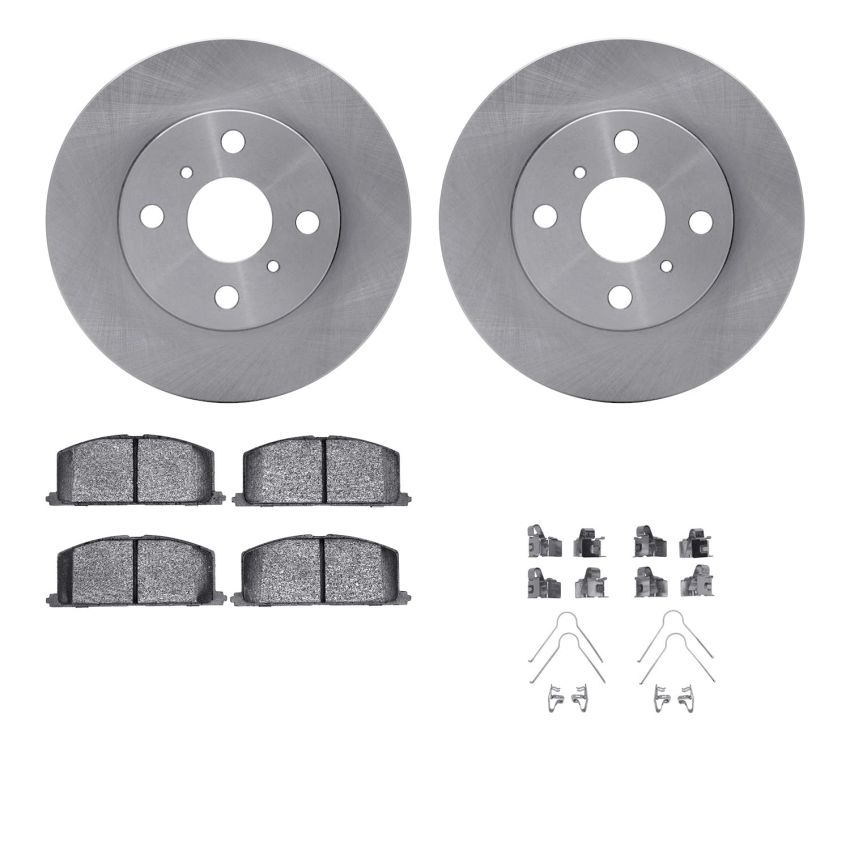 Dynamic Friction 6512-76185 Rotor Kit