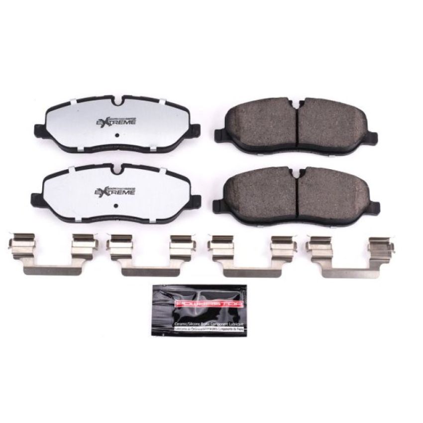 PowerStop Z36-1098 PowerStop - Z36 Truck and SUV Carbon-Fiber Ceramic Brake Pads with Hardware Kit