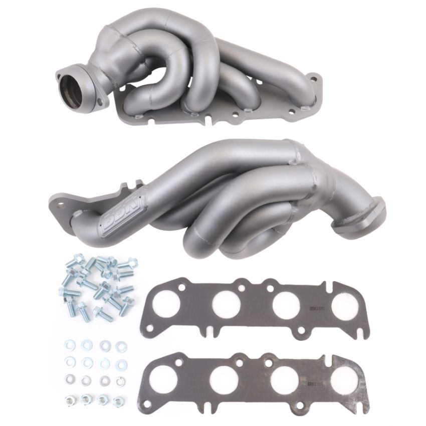 BBK Performance Parts 1943 2011-2014 FORD F150 5.0 TRUCK 1-3/4 SHORTY EXHAUST HEADERS (TITANIUM CERAMIC)
