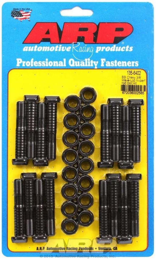 ARP ARP135-6402 BBC Rod Bolt Kit - Fits 396-427 w/3/8