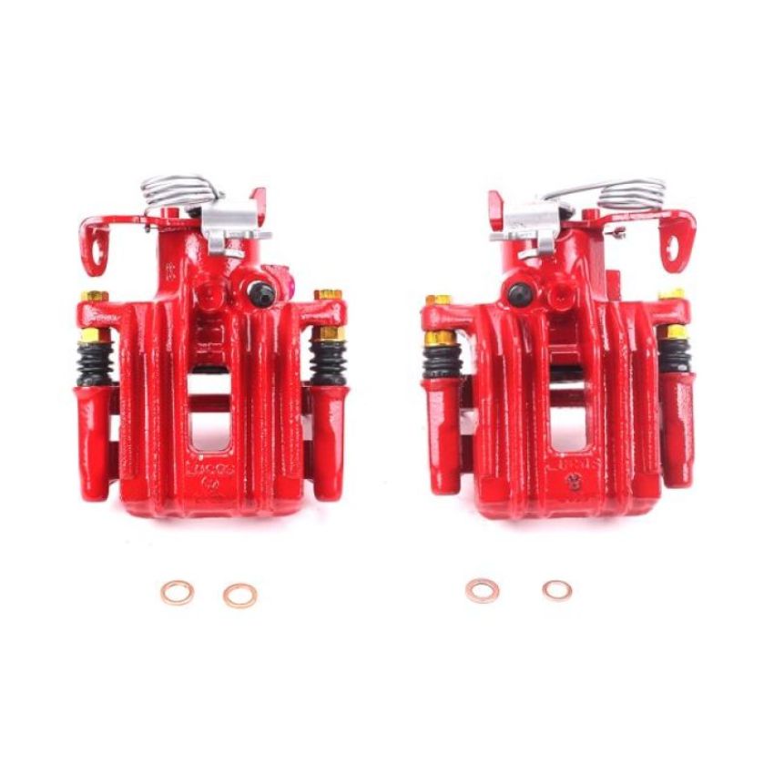 PowerStop S2636 Red Powder Coated Calipers