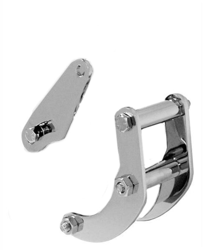 TUFF-STUFF TFS6503A BBC Power Steering Brckt SWP Chrome