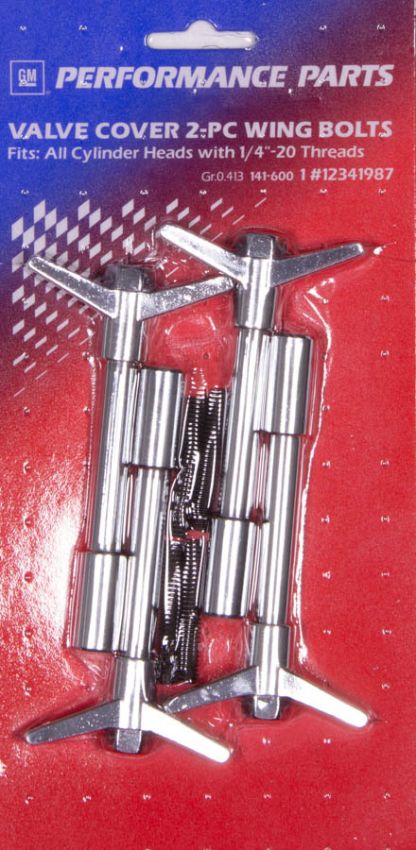 PROFORM PFM141-600 Chrome Bowtie V/C Wing Nuts 4pcs
