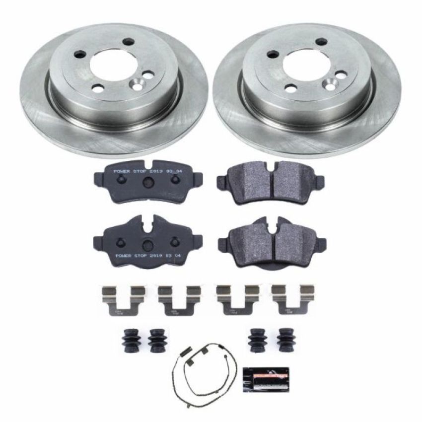 PowerStop TDSK6280 Track Day Spec High-Performance Brake Pad and Rotor Kit