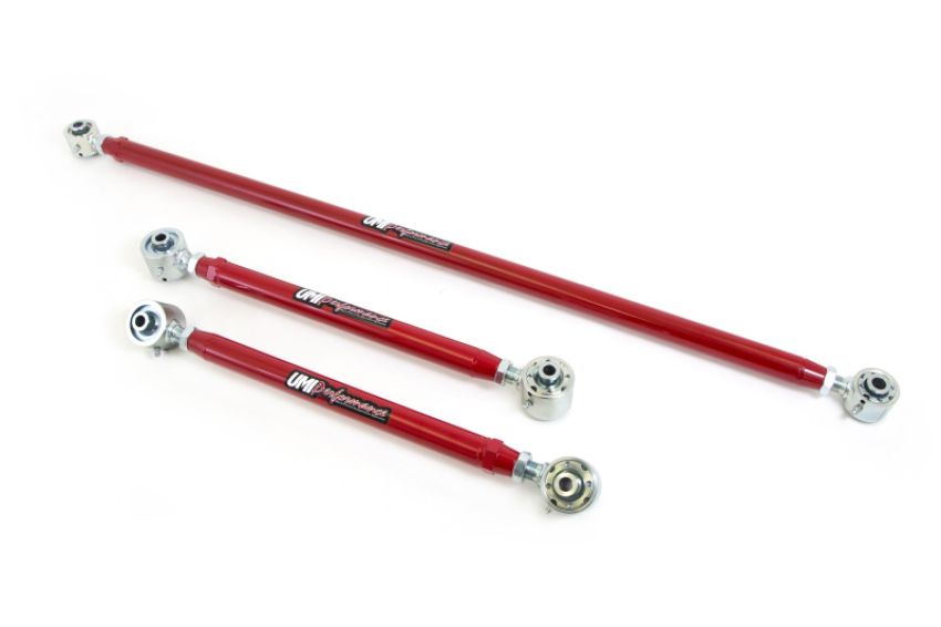 UMI Performance 203538-R 82-02 F-Body Double Adjustable Lower Control Arm Panhard Bar Kit