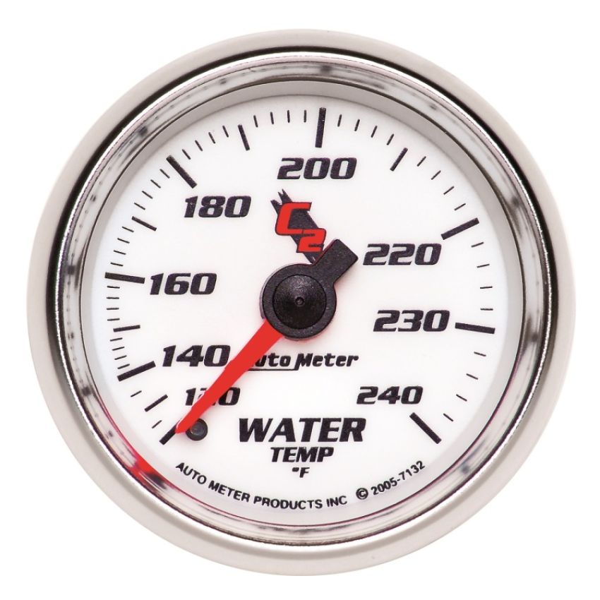 AutoMeter 7132 GAUGE, WATER TEMP, 2 1/16