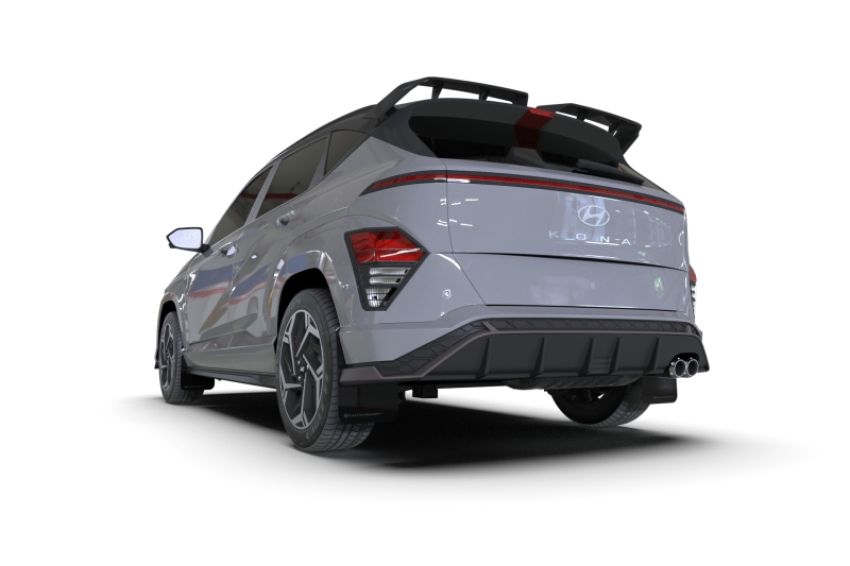 Rally Armor MF103-UR-BLK-GRY Black Mud Flap/Grey Logo