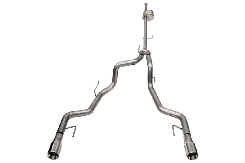 CORSA Performance 21183 Corsa 2022-2024 2023 Ford F-150 SuperCrew/5.5ft Bed 5.0L V8 Xtreme Cat-Back Dual Rear Exit-Polished