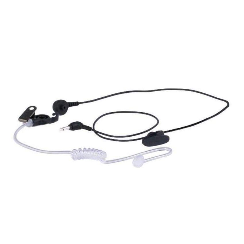 Rugged Radios PATROL-PACK-R1-HV PATROL Moto Kit - Ear Piece and Hand Mic With R1 (Safety Yellow) - Business Band Radio