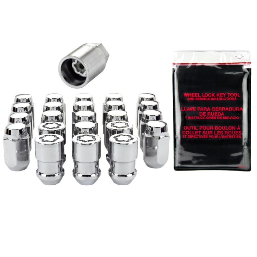 McGard (84562 1/2-20 MCG 23-PC JEEP WRANGLER INSTALL KIT (13/16 HEX)-OAL 1.5