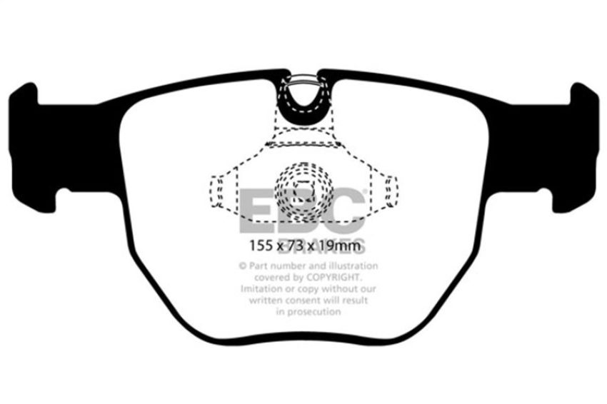EBC Brakes UD992 Ultimax OEM Replacement Brake Pads