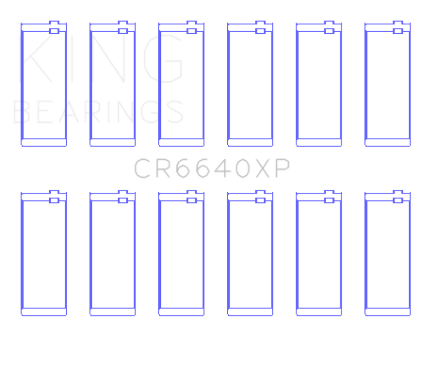 King BMW M20/M50 2.0L/2.5L/2.7L (Size STD) Performance Rod Bearing Set