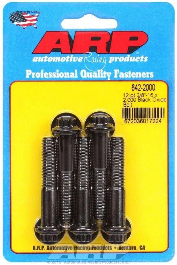 ARP ARP642-2000 Bolt Kit - 12pt. (5) 3/8-16 x 2.000