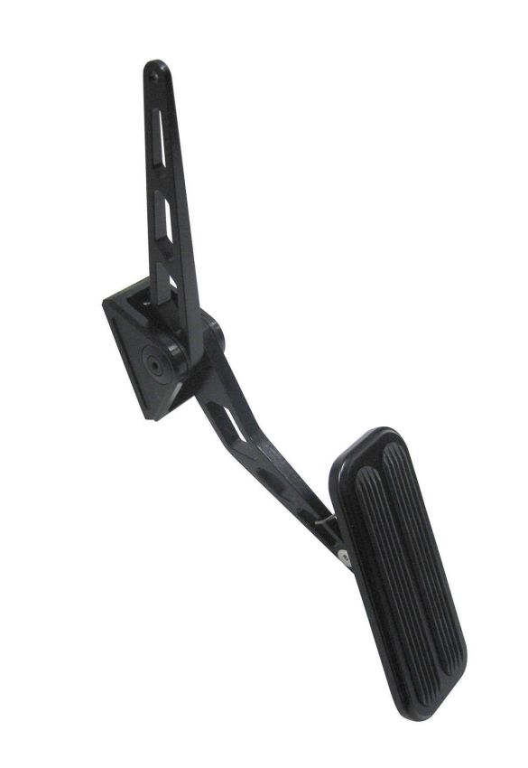LOKAR LOKXBAG-6148 Black Throttle Pedal Centered Mounting