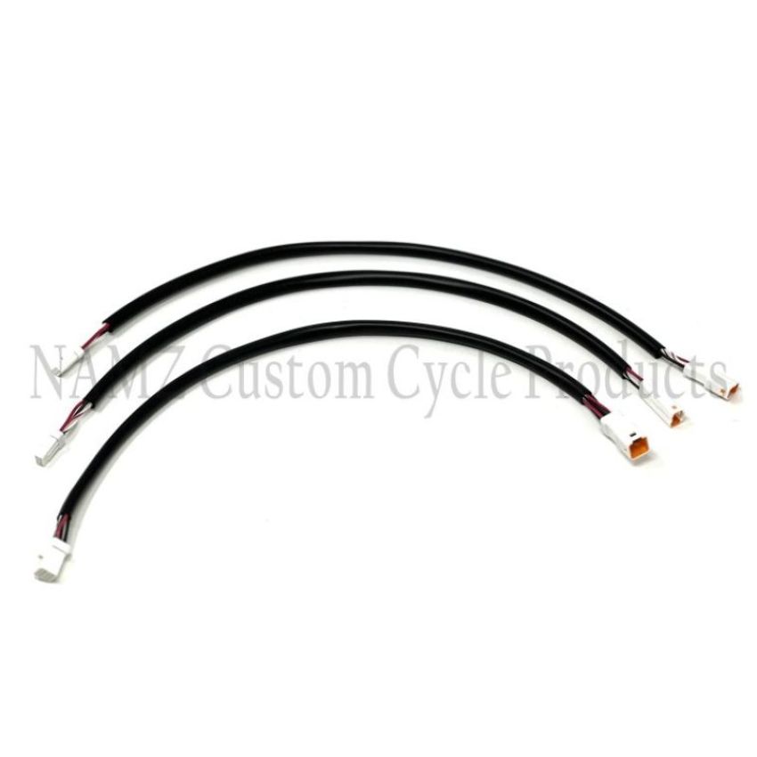 NAMZ NHCX-KM15 2023+ V-Twin CVO Street/Road Glide Handlebar Switch & Throttle-by-Wire Harness Ext Kit 15in.