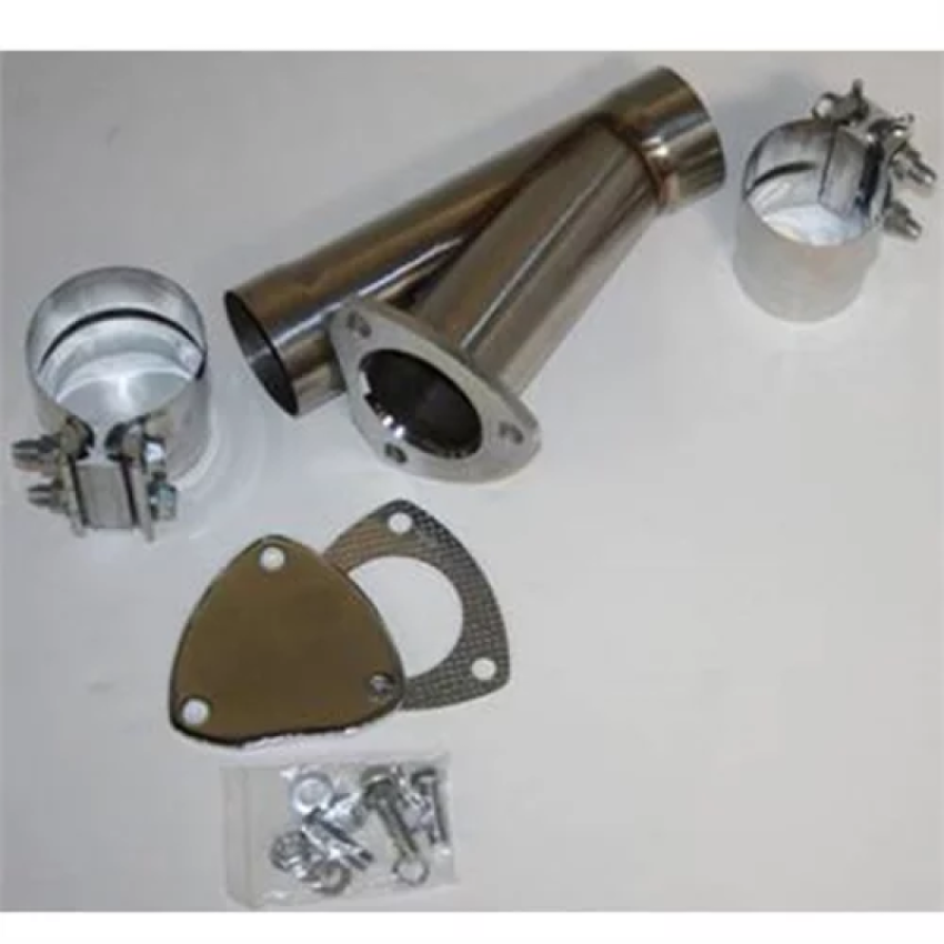 Granatelli Motor Sports 305525 Manual Exhaust Cutouts - Stainless Steel - Slip Fit