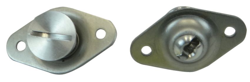 Moroso 71506 Quick Fastener - Self Ejecting - 5/16in x .550in - Aluminum - 10 Pack