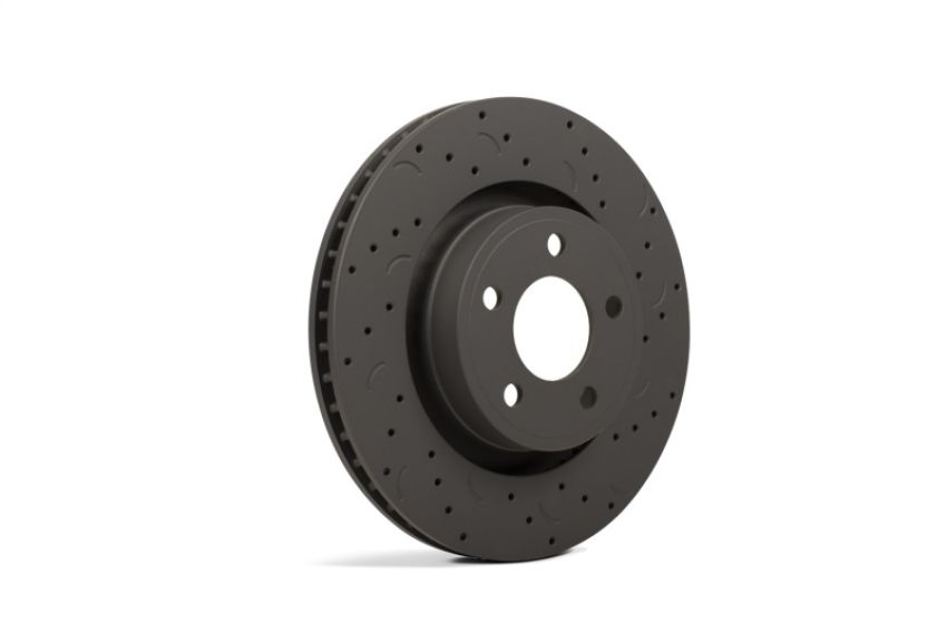 Hawk Performance HTC5377 Talon Cross Drilled And Slotted Brake Rotors