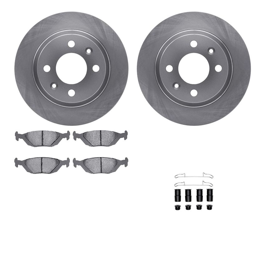 Dynamic Friction 6512-65046 Rotor Kit