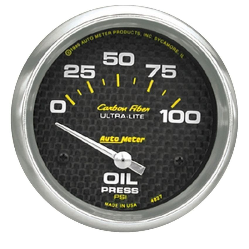AUTOMETER ATM4827 C/F 2-5/8in Oil Pressure Gauge 0-100PSI