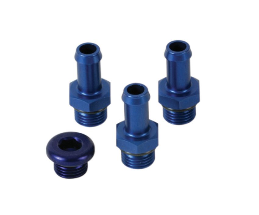 Turbosmart TS-0402-1116 FPR Fitting Kit -6 AN to 10mm