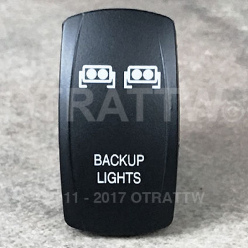 SPOD 860355 Rocker Back-Up LED Lights Switch