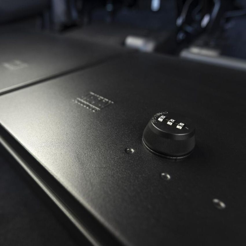 Tuffy Products 316-01-A Tuffy Underseat Lockbox W/ Combo Lock For Ford Fseries Supercrew