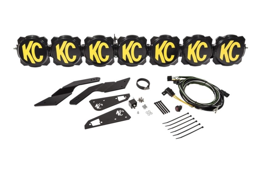 KC HiLiTES 73425 KC Bracket Mount Set 45in Overhead - 2017-2023 Can-Am Maverick X3
