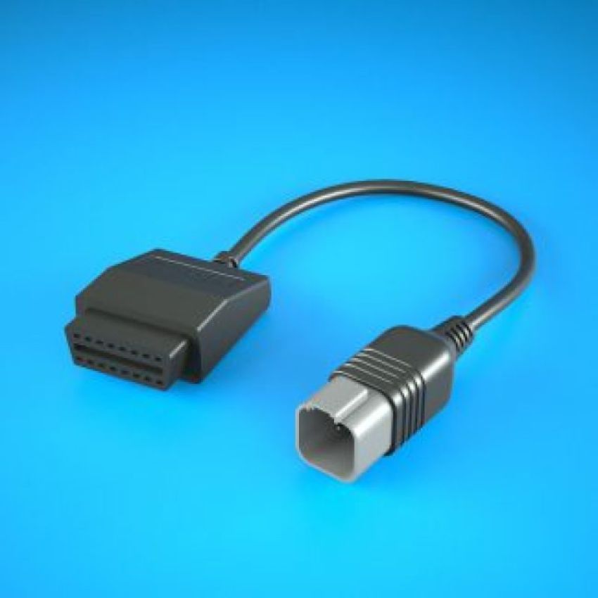 HP Tuners H-002-07 OBDII Adapter Cable for supported BRP vehicles, including Can-Am and Sea-Doo