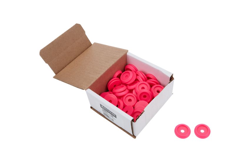 ALLSTAR PERFORMANCE ALL18851-50 Body Bolt Washer Plastic Pink 50pk