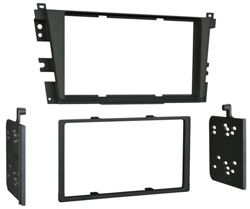 Metra 95-7868B Double DIN Installation Dash Kit for Acura CL 01-03 & TL 99-03, BLACK