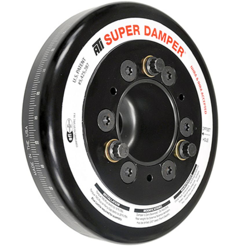 ATI ATI918478 Damper - 7.074in - Alum LW - Honda K20 - Race Only - No Belt Drives