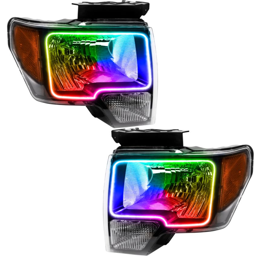 Oracle Lighting 7187-334 LED Pre-Assembled Headlights, ColorSHIFT(tm) - No Controller