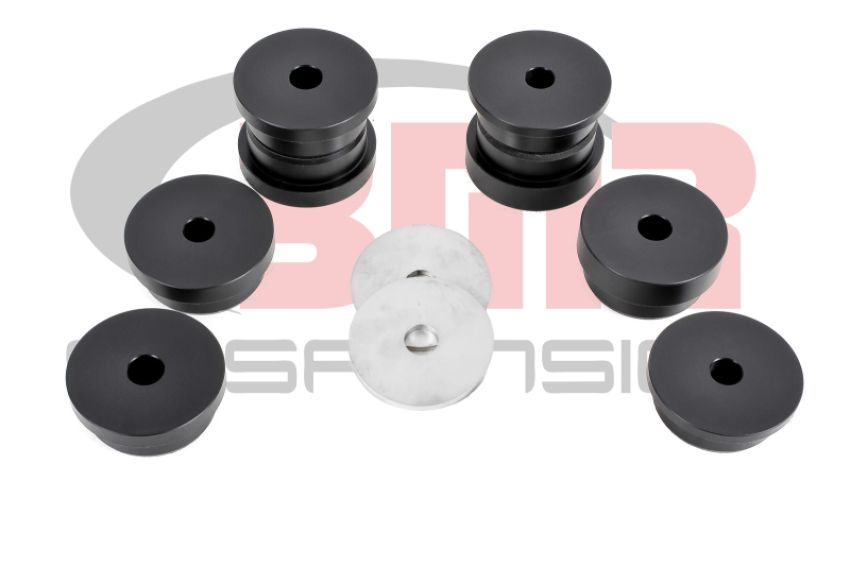 BMR Suspension BK048 Bushing Kit, Rear Cradle, Aluminum