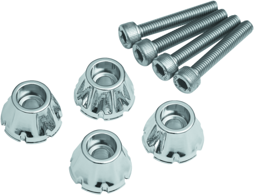 Kuryakyn 5721 Windshield Screws FLTR Chrome