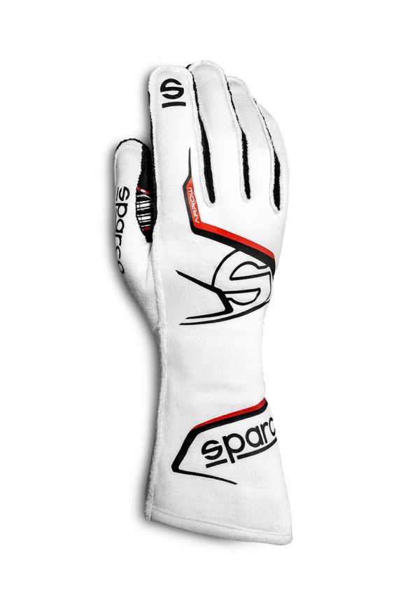 SPARCO SCO00131412BINR Glove Arrow X-Large White / Black