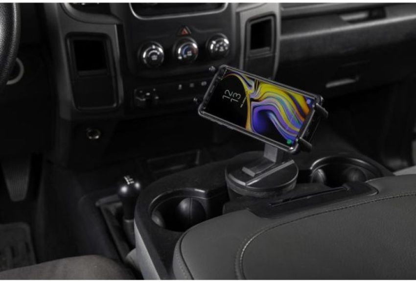 Hands Free Phone Grip Fits In Cup Holder