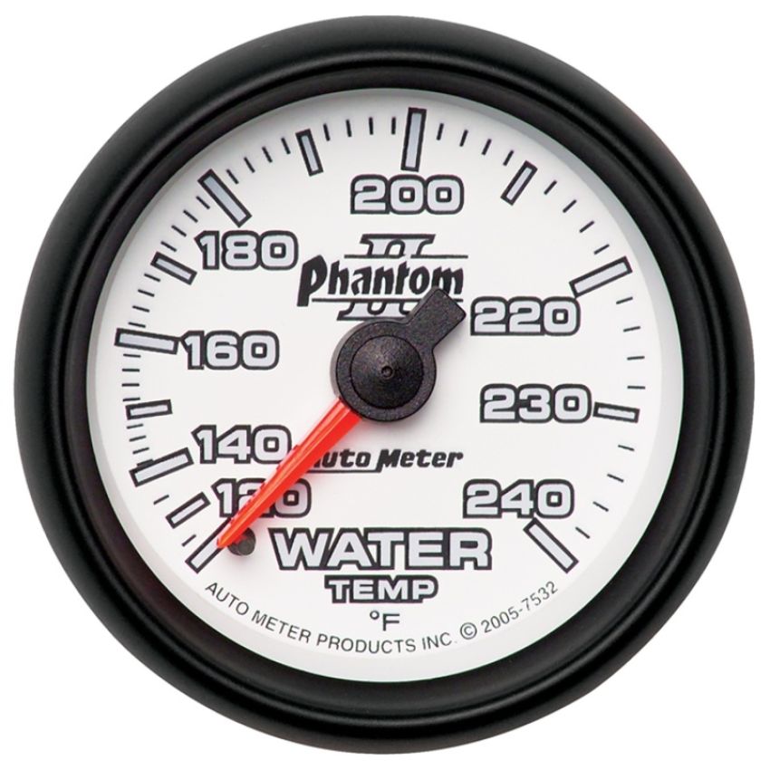 AutoMeter 7532 GAUGE, WATER TEMP, 2 1/16